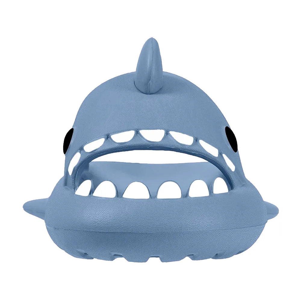 π¦ Shark Cloud Slippers β Cute shark slides for women, men, boys & girls.