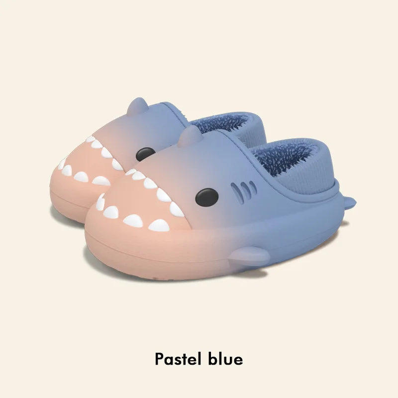 π¦ Comwarm Winter Shark Slippers β Fluffy, plush cotton slippers for men