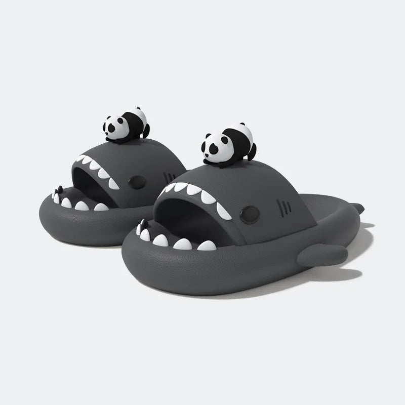🦈 Slippy Sharks™ Glow-in-the-Dark Cute Shark Slippers