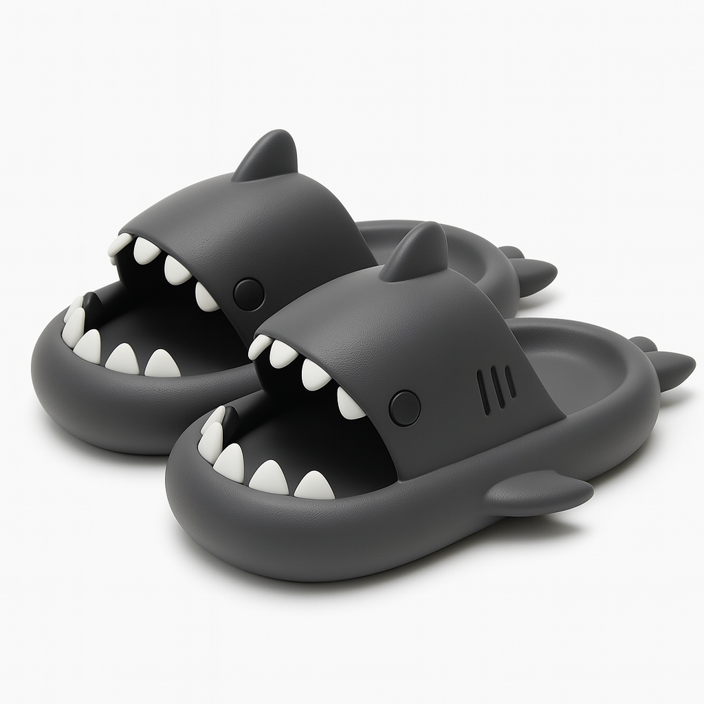 🦈 Slippy Sharks™ New Style Shark Slippers – Women’s Summer Cute EVA Flip