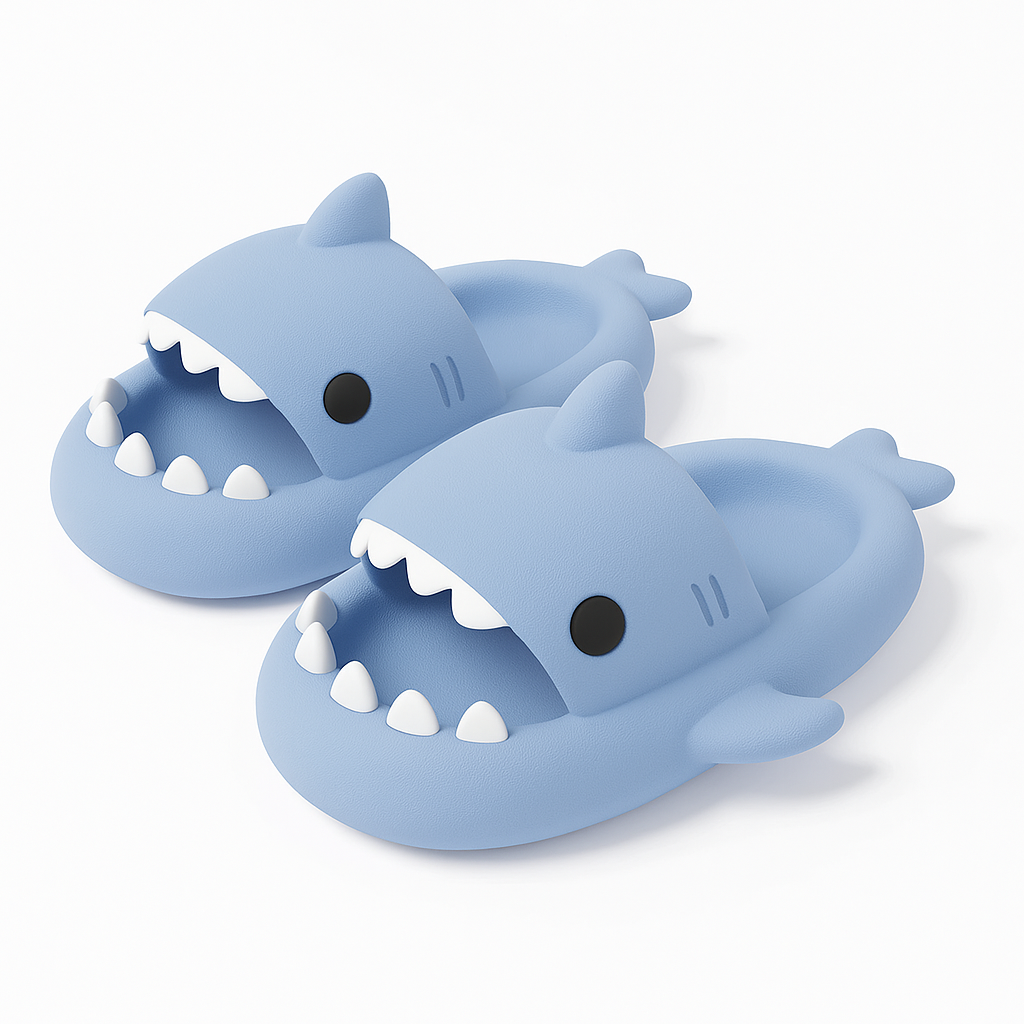 🦈 Slippy Sharks™ New Style Shark Slippers – Women’s Summer Cute EVA Flip