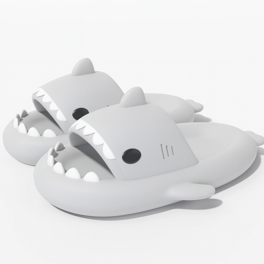 🦈 Slippy Sharks™ New Style Shark Slippers – Women’s Summer Cute EVA Flip
