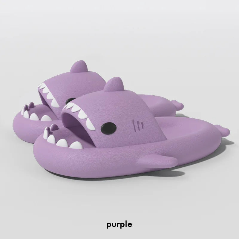 🦈 New Style Shark Slippers – Cute EVA flip-flops for women & men