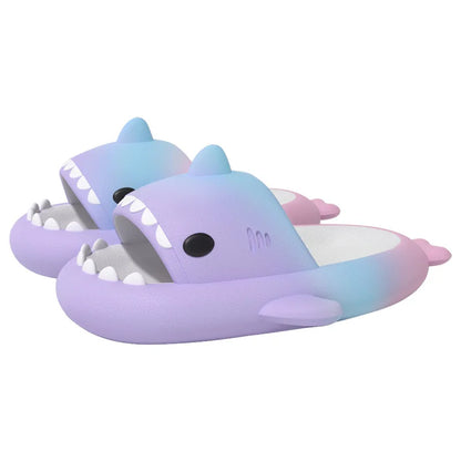 🦈 Comwarm Lovely Shark Slippers – Fashionable thick-soled shark slippers for women & men.