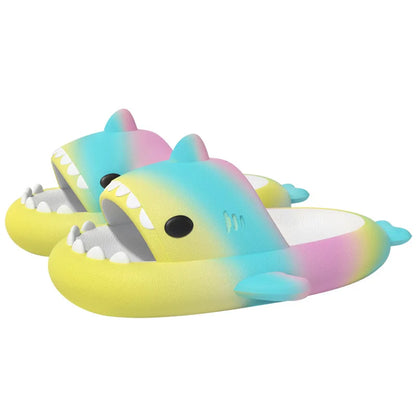 🦈 Comwarm Lovely Shark Slippers – Fashionable thick-soled shark slippers for women & men.