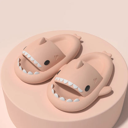 🦈 Comwarm Lovely Shark Slippers – Fashionable thick-soled shark slippers for women & men.