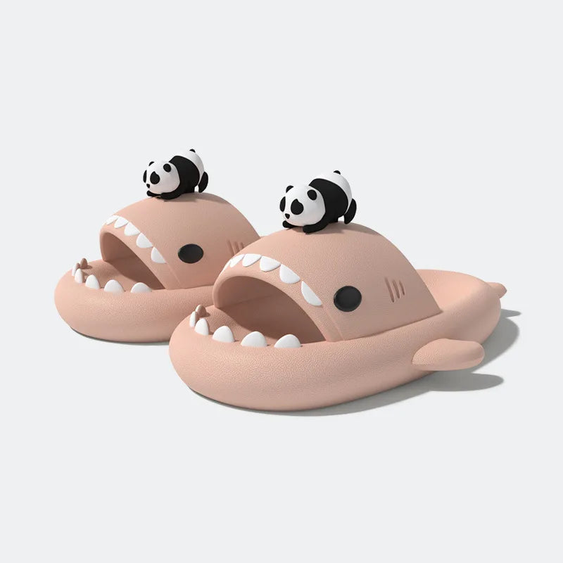 🦈 Slippy Sharks™ Glow-in-the-Dark Cute Shark Slippers