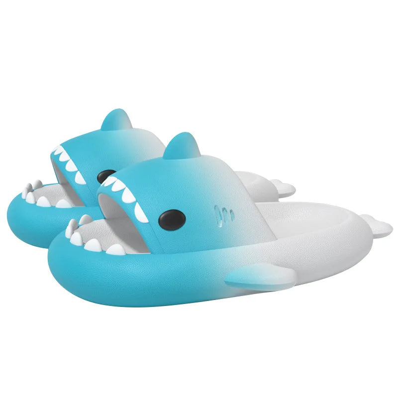 🦈 Comwarm Lovely Shark Slippers – Fashionable thick-soled shark slippers for women & men.