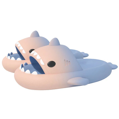 🦈 Comwarm Lovely Shark Slippers – Fashionable thick-soled shark slippers for women & men.