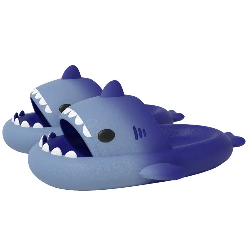 🦈 Comwarm Lovely Shark Slippers – Fashionable thick-soled shark slippers for women & men.