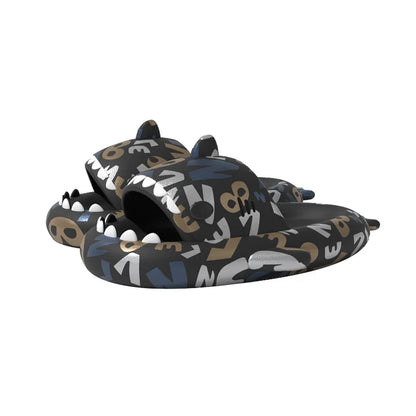 🦈 Comwarm Lovely Shark Slippers – Fashionable thick-soled shark slippers for women & men.