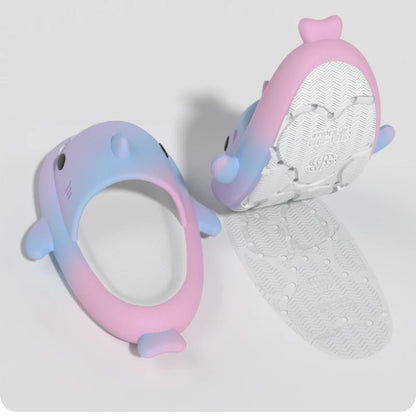 🦈 Eyriphy Shark Slippers – Cute, casual shark sandals for men & couples