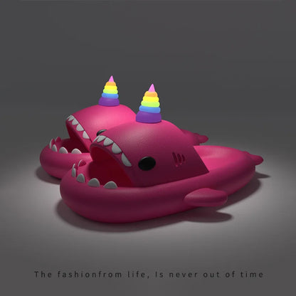 Slippy Sharks™ Cute Shark Slippers for Women & Men