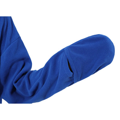 🦈 Blue Shark Onesie Pajamas – Soft cartoon kigurumi for men & women