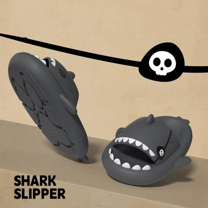 🦈 Pallene Pirate Shark Slippers – New summer cloud platform slides for men & women.