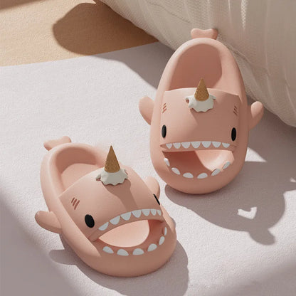 Slippy Sharks™ Cute Shark Slippers for Women & Men