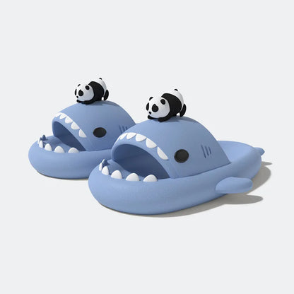 🦈 Slippy Sharks™ Glow-in-the-Dark Cute Shark Slippers