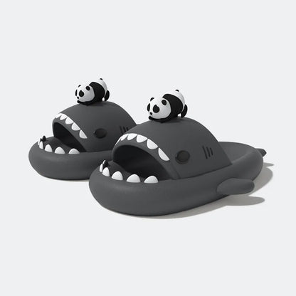 🦈 Slippy Sharks™ Glow-in-the-Dark Cute Shark Slippers