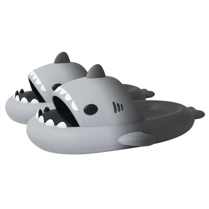 🦈 Comwarm Lovely Shark Slippers – Fashionable thick-soled shark slippers for women & men.