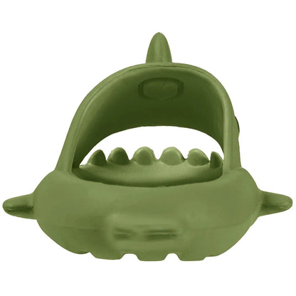 🦈 Shark Cloud Slippers – Cute shark slides for women, men, boys & girls.